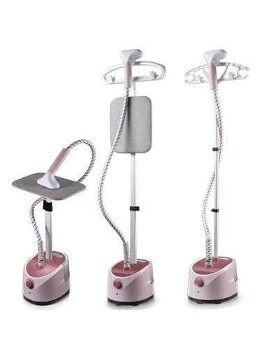 EliteEco Garment Steamer for Clothes, 2000W with Height Adjustable Ironing Board, 40 Second Heating Time, Heat Insulated Steam Hose