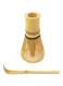 Art Bamboo Matcha Whisk and Scoop Set, Traditional Japanese Chasen &amp; Chashaku for Matcha Preparation, 2-Piece Natural Bamboo Tea Tool Set, Beige ,Matcha Whisk, Bamboo Matcha Set, Japanese Tea Tools, Chasen and Chashaku, Matcha Preparation Kit, Green Tea Whisk, Traditional Tea Ceremony Set, Natural Bamboo Matcha Whisk, Matcha Frother, Tea Scooper, UAE Kitchenware. Beige