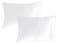 Xclusives Premium White Queen Pillow Cases - 2 Piece Set Pillow Cover - Soft Brushed Microfiber Fabric - Pillow Cases Standard Size (20x30 Inches) by Infinitee Xclusives