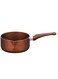 Non Stick Galaxy Milk Pan, Premium Milk Pan Marble Coated With Induction, Easy Cleaning, Even Heating, Durable Construction, Healthy Cooking, Easy To Clean Cinnamon Color, 18 cm &amp; 2.5 Ltr