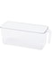 Homesmiths Fridge Organizer Small with Handle Clear 30.5 X 18.2 X 11.5 Cm