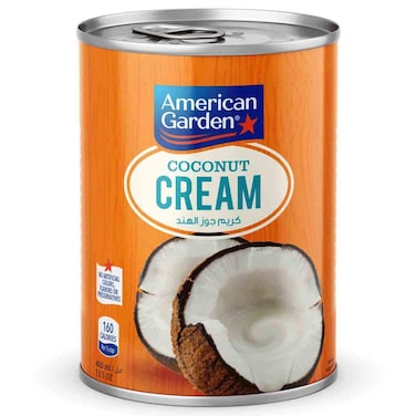 American Garden Coconut Cream, 400ml