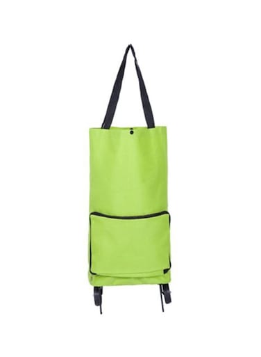 Waterproof Foldable Shopping Trolley Wheel Bag Multicolour