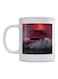 Dodge Car Printed Mug White/Red/Grey 350ml