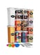 Airtight Food Storage Containers Set, 14 Pack Kitchen Storage Containers with Lids for Flour, Sugar and Cereal, Plastic Dry Food Canisters for Pantry Organization and Storage