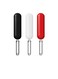peeler red white black