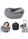 New Neck Pillow, Wander Plus Travel Neck Pillow, Aircraft Memory Foam Travel Neck Pillow(Dark Gray)