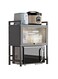 Compact Microwave Oven Stand DR-8936 &acirc;&euro;&ldquo; Multi-Purpose Storage Rack for Kitchen Use, Ideal for Holding Microwave, Toaster, and Cookware, Strong Build with Modern Black/White Finish for Home Organization