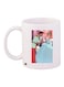 Cinderella Cartoon Printed Coffee Mug White/Blue/Red 11ounce