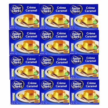 Foster Clark's Creme Caramel Dessert, 71g Pack of 12