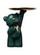 ANKICK Storage Tray Statue Key Holder Figurine, Candy Jewelry Earrings Lipsticks Tray, Cute Bear Statues with Dish, Bear Sculptures Key Bowl Dish Decorative Trays for Home &amp; Office Decor