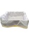 21 Pcs Cat Litter Liner, Jumbo Cat Litter Pan Liners, Easy Clean, Leak Proof, Strong, With Drawstring(37" x 18")