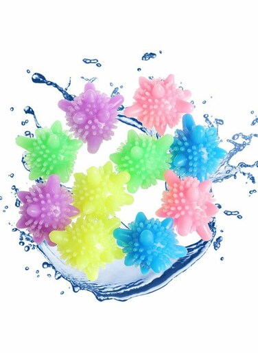 Laundry Balls Washing Ball, Reusable Tangle-Free Laundry Scrubbing Balls