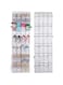 24 Pocket Shoe Bag Door Hanging Organizer Rack Wall Bag Storage Closet Holder