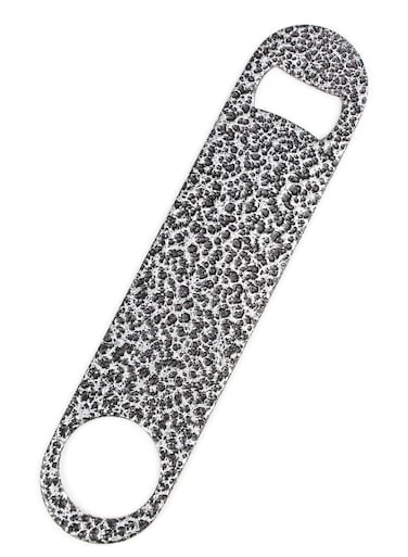 Hammered Effect Bar Blade with Black Dotted Iron Finish - 18cm