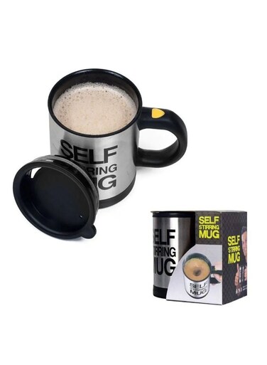 Assorted Stainless Steel Self Stirring Coffee Tea Mug
