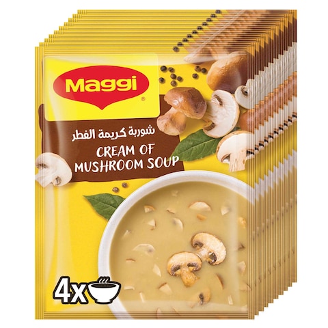 Nestle Maggi Cream Of Mushroom Soup 68g Pack of 12