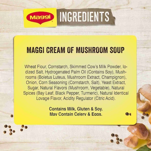 Nestle Maggi Cream Of Mushroom Soup 68g Pack of 12
