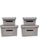 ALISSA 2Pcs Clothes Storage Bag Storage Bins For Clothes, Blankets, Comforters Home Blanket Luggage Organizer Bags Foldable Closet Organizers- 25cm * 19cm * 16cm, 36cm * 24cm * 23cm(Style - B)