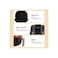 Digital Air Fryer, 6L Capacity, 8-in-1 Functions with Touch Display, Black and Gold