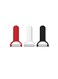 red white black