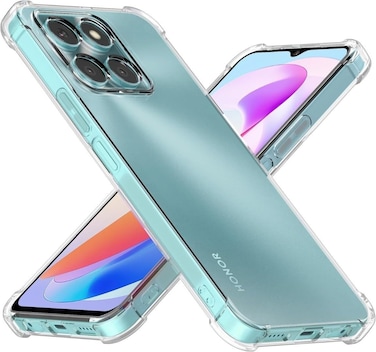 Honor X6b Phone Case Clear, Reinforced Corners, Scratch Resistant TPU Rubber Soft Silicone, Best Camera Protective Cover