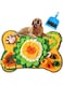 Snuffle Mat for Dogs - Engage, Stimulate, and Delight Your Pet!Sniff Activity Mat Interactive Feeding Puzzle Slow Feeder for Puppies Cats Rabbits