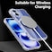 Muzz Clear Case for iPhone 16 Plus, Anti-Scratch PC Back, Slim TPU Shockproof Bumper Cover, Clear (iPhone 16 Plus)