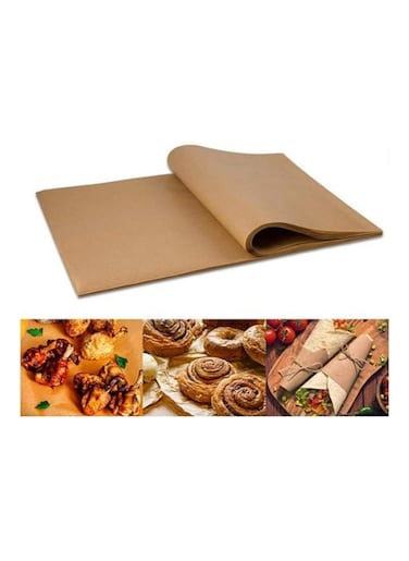 100 Pcs Baking Food Packaging Paper Wax Paper Food Grade Paper Food Wrappers Wrapping Paper For Bread Sandwich Burger Fries