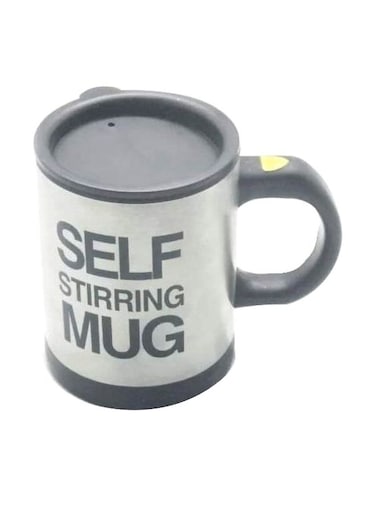 Stirring Mug Silver/Grey