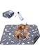 IS MUHE Washable Dog Pee Pads, Upgrade Heavy Absorbency Non-Slip, Waterproof Reusable Pad for Dogs, Training Pads, Fast Water Absorption, Machine Washable Pet Mat Apply for Potty/Training (70X100cm)
