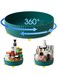 Carousel and Organizer with 360&Acirc;&deg; Rotating Tray for Convenient Storage of Cosmetics, Toiletries, Jewelry, Makeup, Kitchen Items, and More