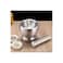 Stainless Steel Mortar and Pestle Set with Brush &ndash; Pill Crusher, Spice Grinder, Herb &amp; Pesto Bowl