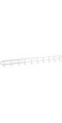 Delcasa DC3039 Metal 10 Hooks Wall Hanger, Silver