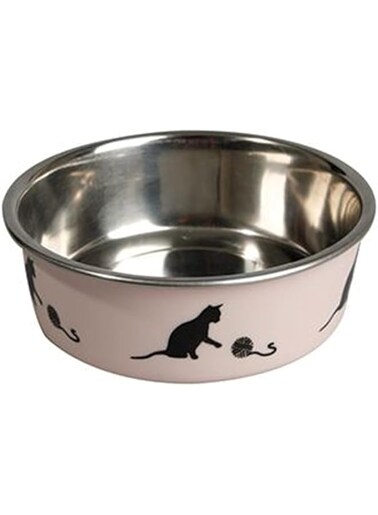Karlie Flamingo Bella Kena Cat Bowl 11CM-RED