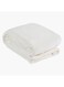 Box Lavish Mirco Flannel Bed Blanket Polyester White 220 x 150cm