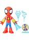 SPIDEY AND HIS AMAZING FRIENDS Marvel Electronic Suit Up 10-Inch Action Figure with Lights Sounds, Preschool Toys for Kids Ages 3 Up