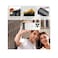 Rechargeable Electric Nail Clipper with 300mAh Battery, Compact Portable Automatic Nail Trimmer