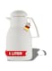 Helios Top Vacuum Jug White 1 Litre, 30 x 30 x 25.7 cm