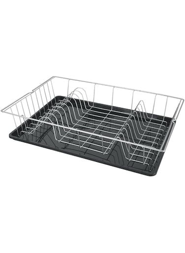 Metaltex WENKO "Colonia" Washing Basket, Grey/White
