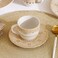 Home Gilded Filigree Tea Cup &amp; Saucer - White