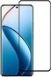 Realme 12 Pro Plus Screen Protector, Bubble Free, Anti-Scratch, Anti-Fingerprint, 9H Hardness 3D Curved Edge Tempered Glass Screen Protector for Realme 12 Pro Plus Black