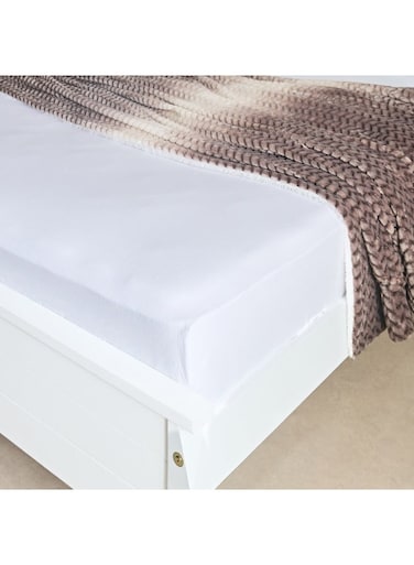 Box Essential Cotton Super King Flat Sheet 270 x 260 cm