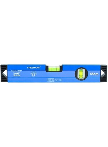 FREEMANS BSL245M Basik Spirit Level w/Magnet 45 Cm