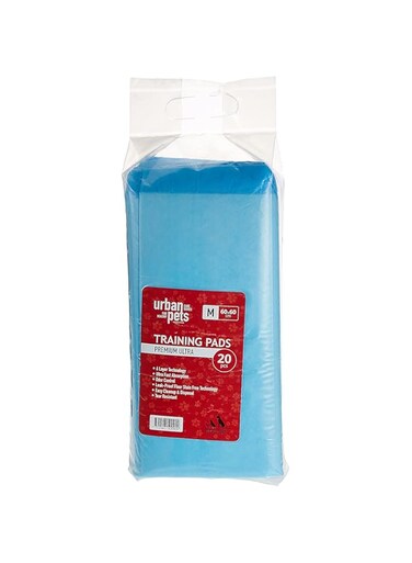 Urban Pets Premium Puppy Pads Medium 60x60cm 20pcs