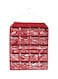 20 Pockets Wall Hanging Organizer Red