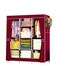 Portable Wardrobe Organizer Maroon