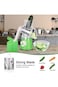 Vegetable Grater and Slicer &ndash; Manual Drum Cutter with Handle, Stainless Steel Blades