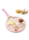 Pancake Pan With 7 Animal Designs for kids - Round Ceramic Pancake Pan Nonstick Surface &amp; Comfortable Handle