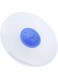 Luqeeg Mixer Splatter Guard, 30cm Mixing Bowl Splatter Cover, Silicone Transparent Mixer Anti Splash Cover PP Silicone Anti Splash Cover for Home Kitchen Baking Cooking